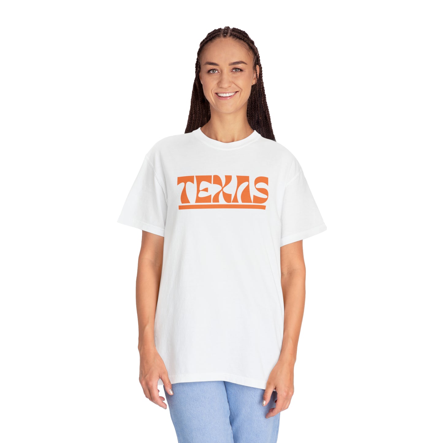 Texas The Best Forever Unisex Garment-Dyed Tee