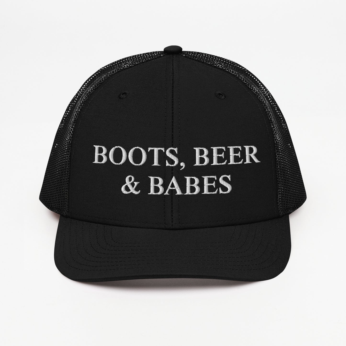 Boots, Beer & Babes Trucker Cap