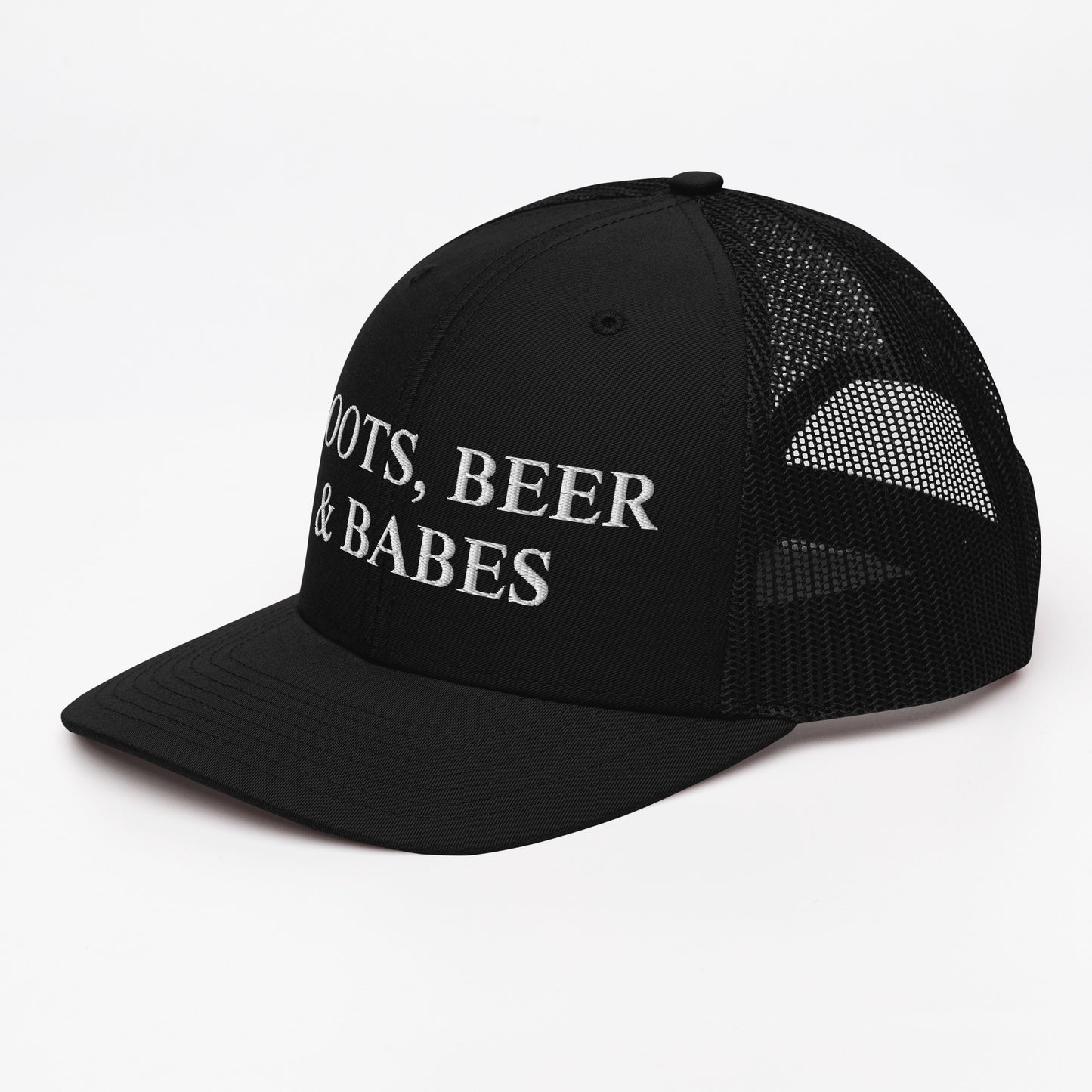 Boots, Beer & Babes Trucker Cap