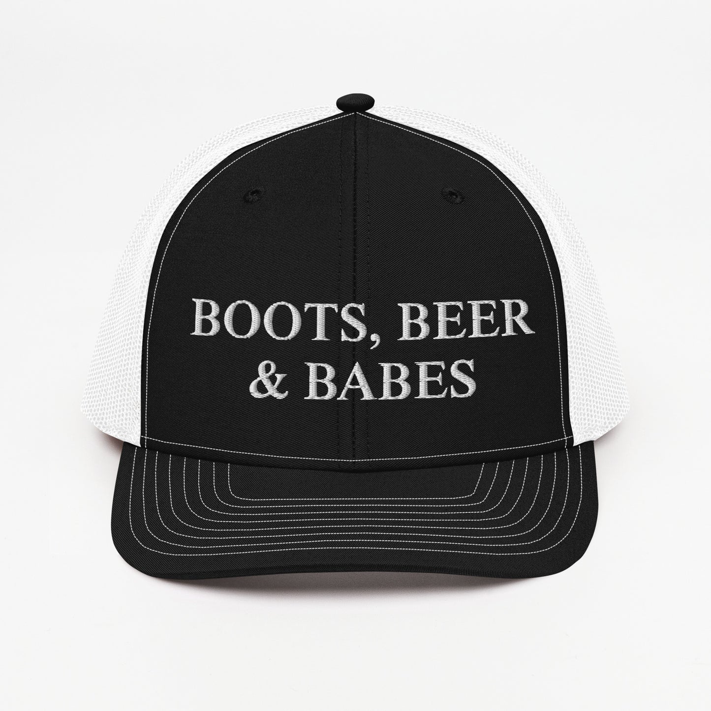 Boots, Beer & Babes Trucker Cap