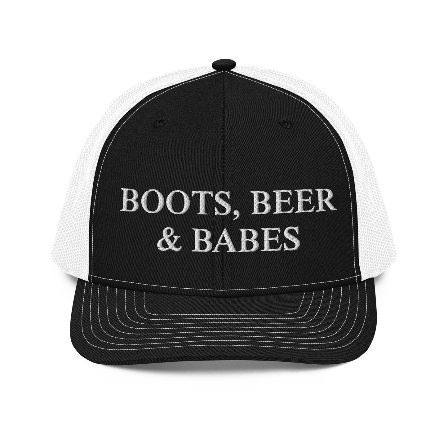 Boots, Beer & Babes Trucker Cap
