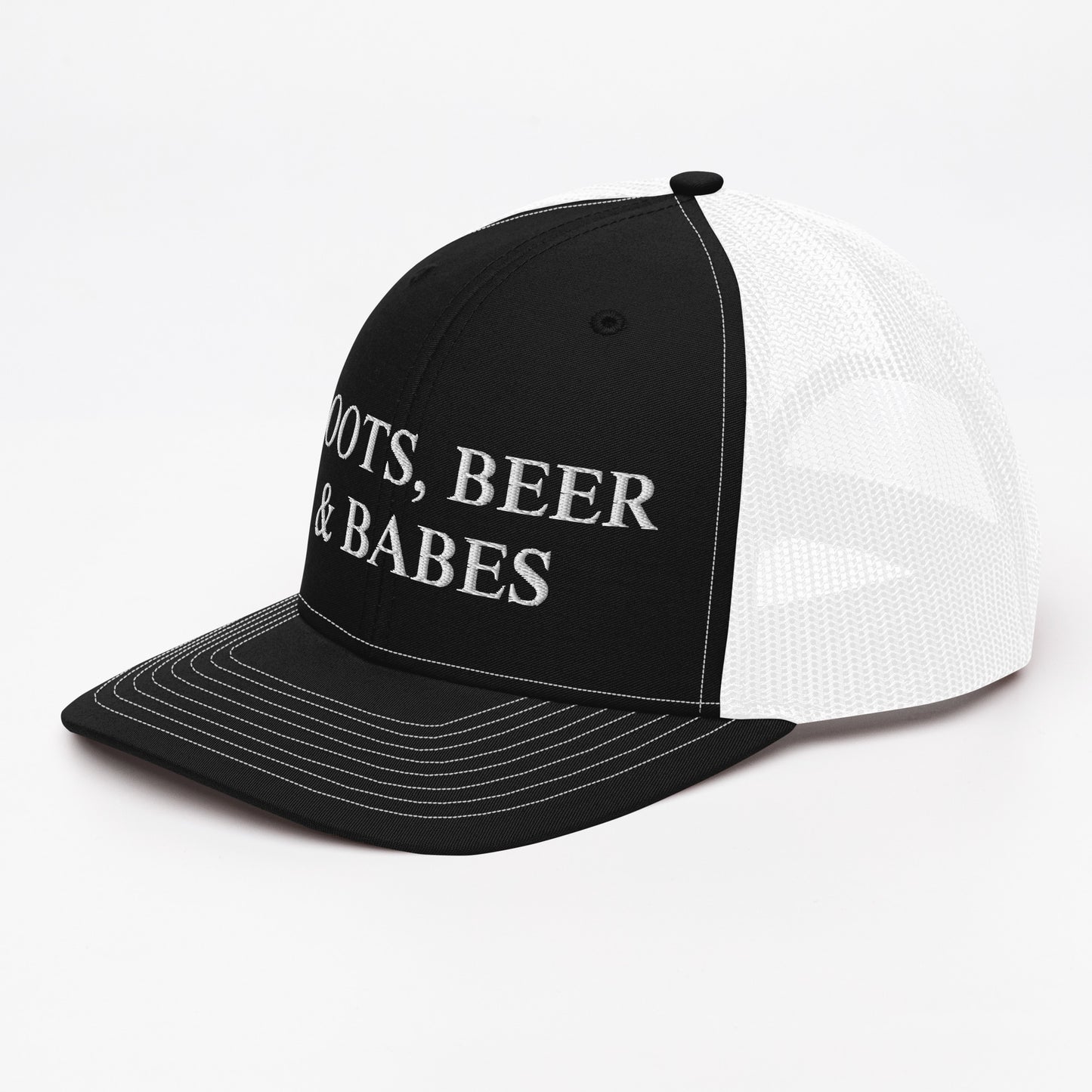Boots, Beer & Babes Trucker Cap