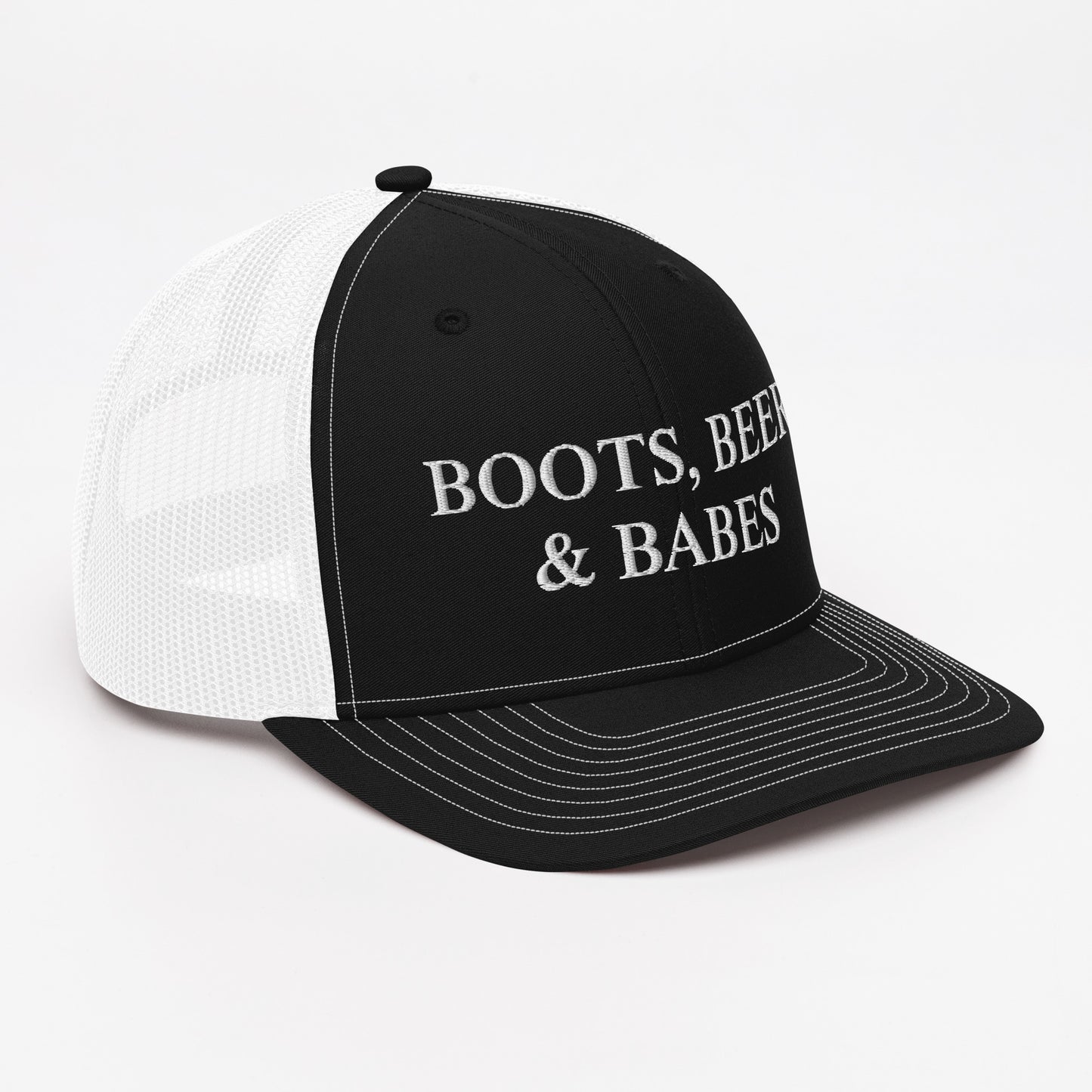 Boots, Beer & Babes Trucker Cap
