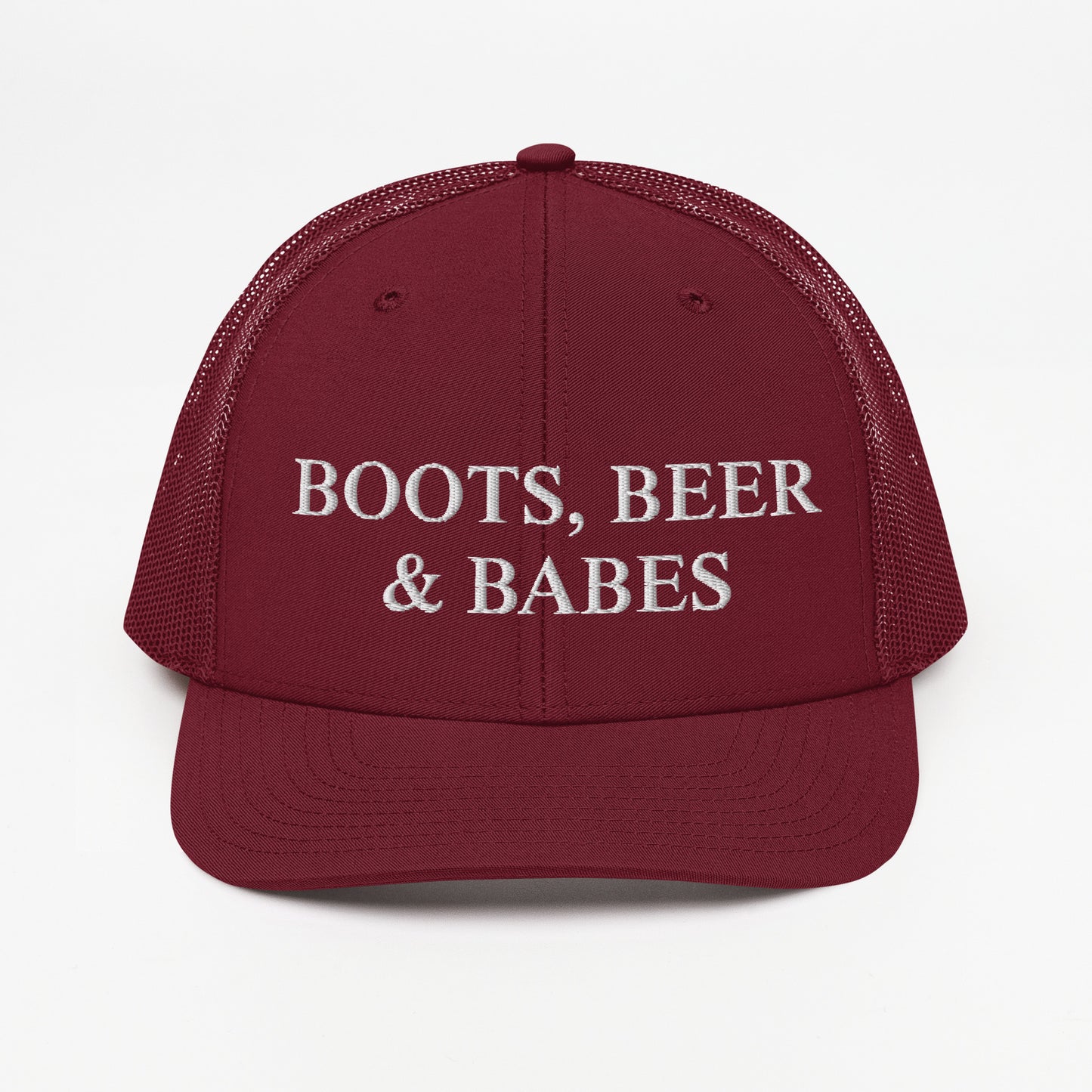 Boots, Beer & Babes Trucker Cap