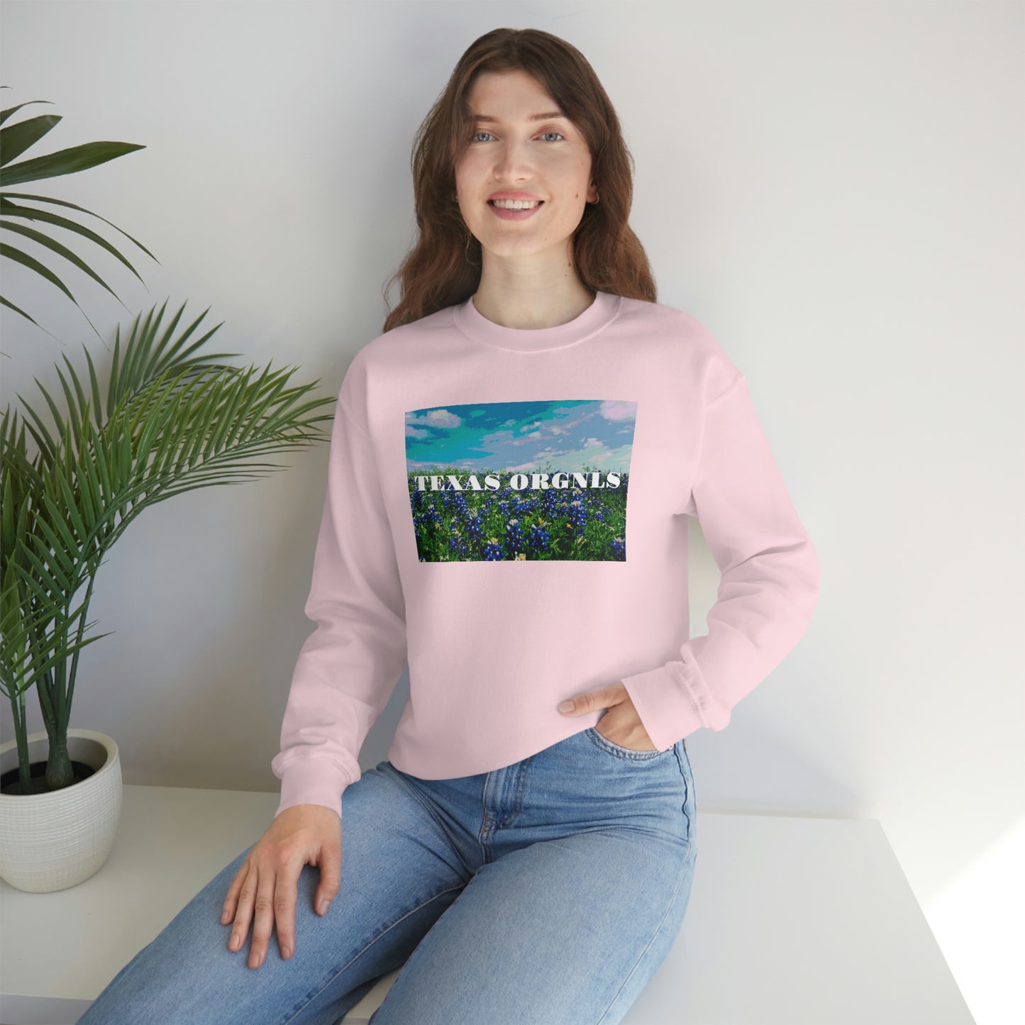 Unisex Texas Orgnls “Cotton Candy Skies” Crewneck Sweatshirt