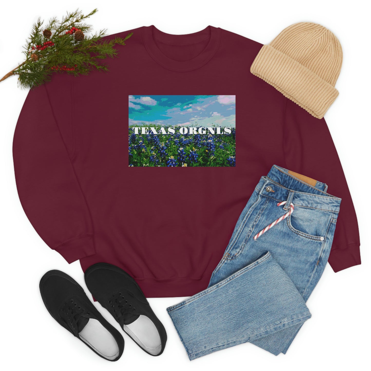 Unisex Texas Orgnls “Cotton Candy Skies” Crewneck Sweatshirt