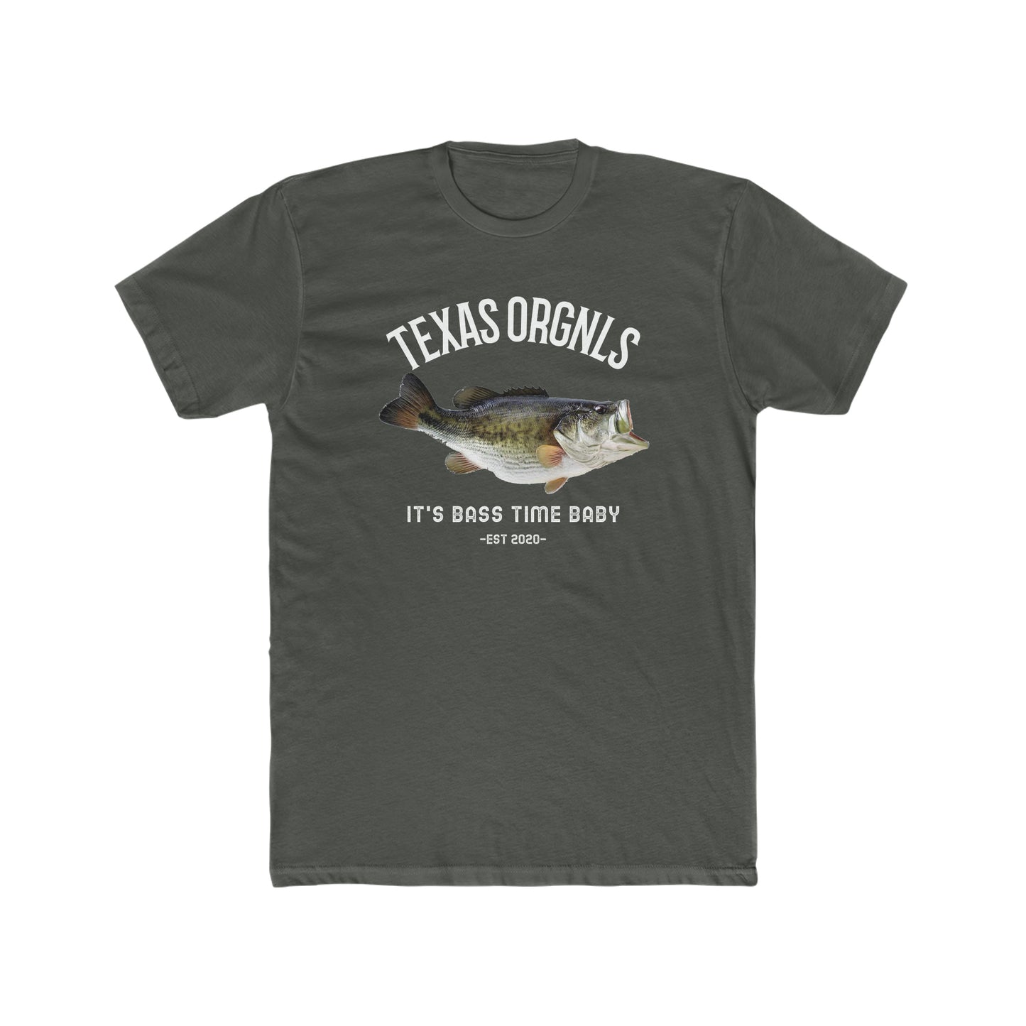 Texas Orgnls It’s Bass Time Unisex Tee
