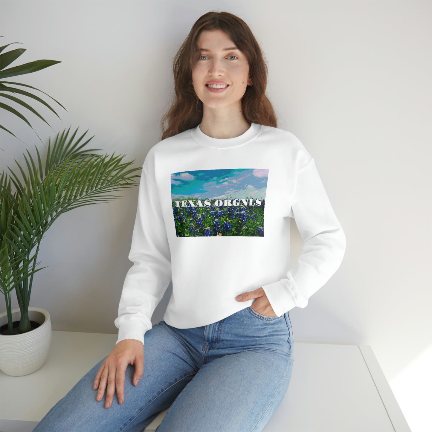 Unisex Texas Orgnls “Cotton Candy Skies” Crewneck Sweatshirt