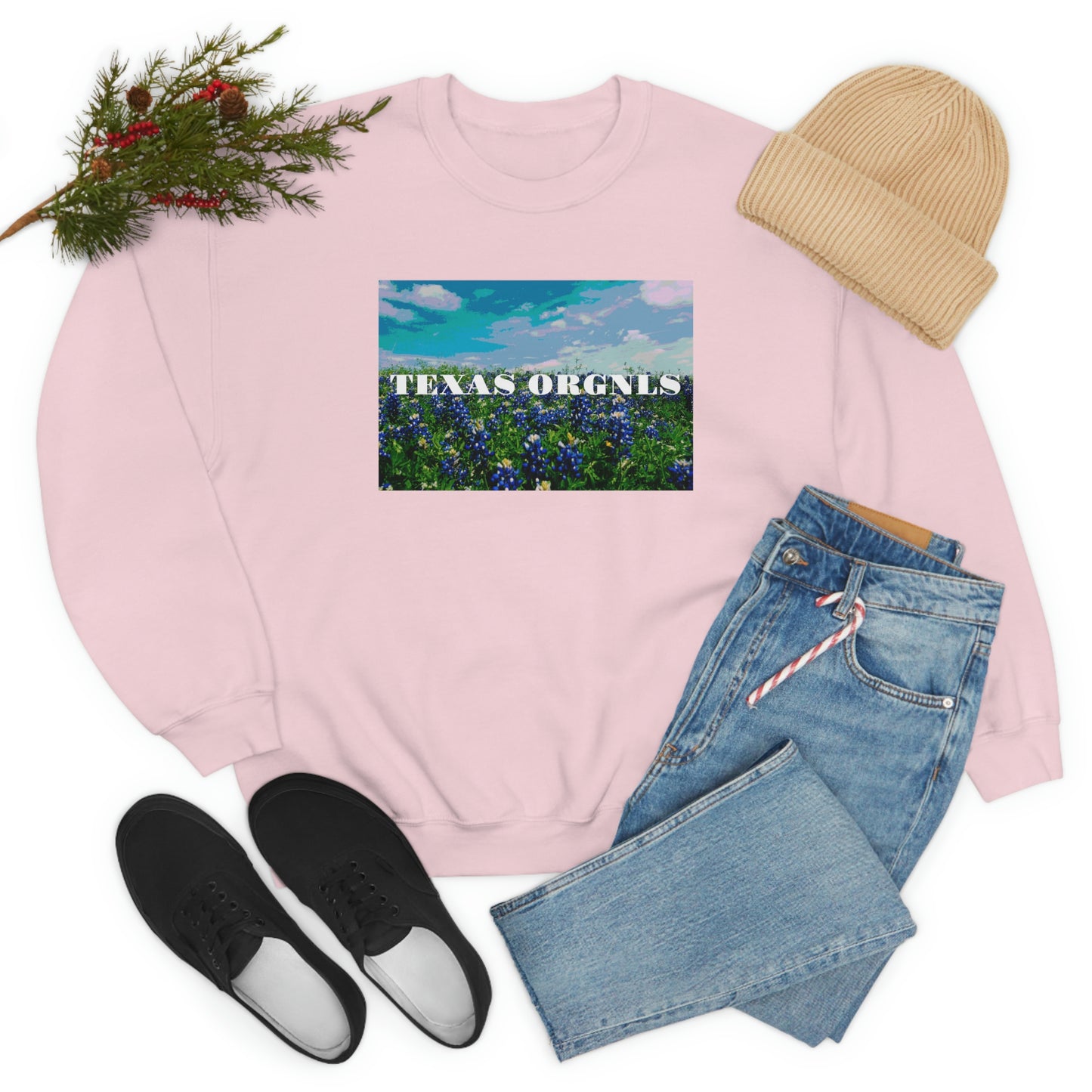 Unisex Texas Orgnls “Cotton Candy Skies” Crewneck Sweatshirt