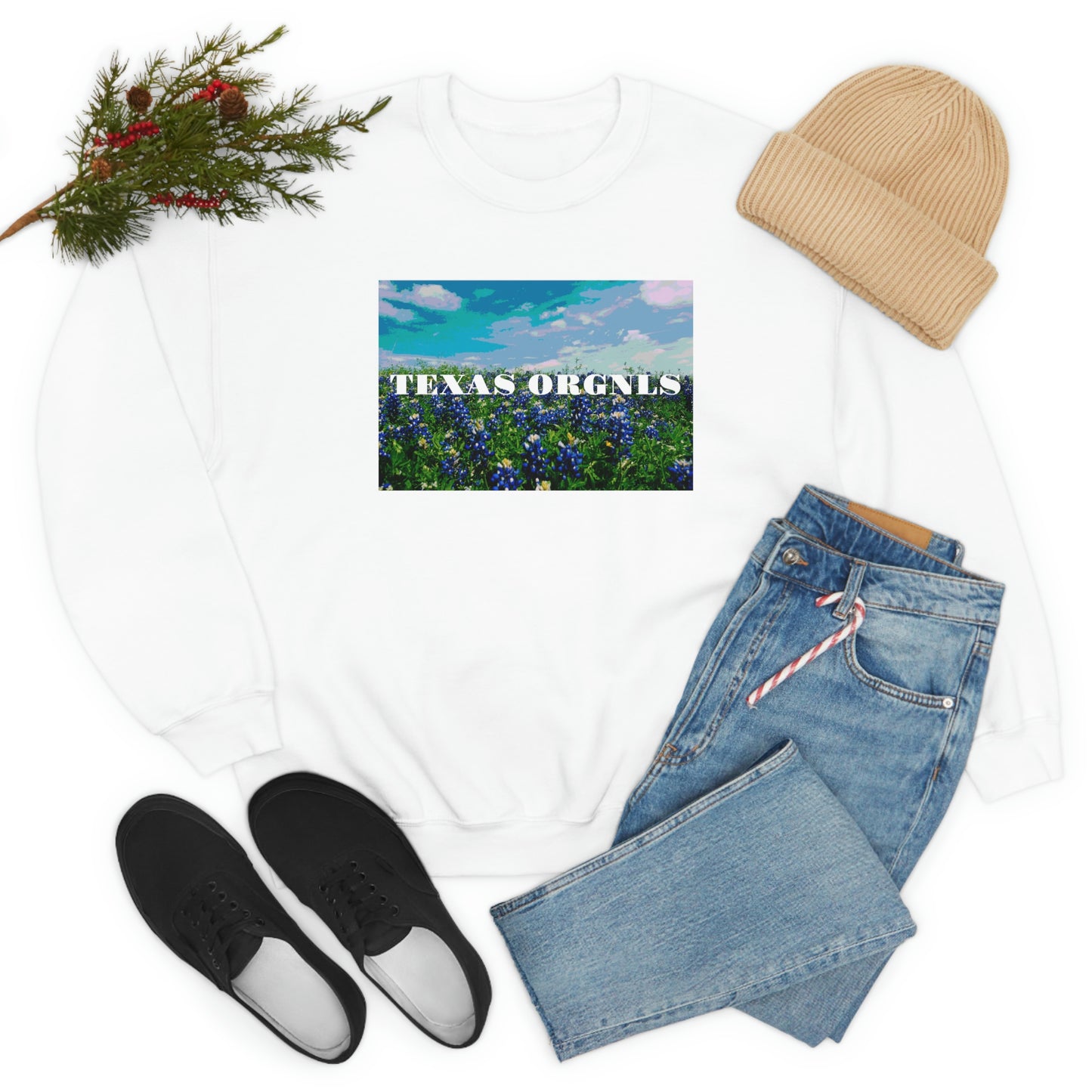 Unisex Texas Orgnls “Cotton Candy Skies” Crewneck Sweatshirt