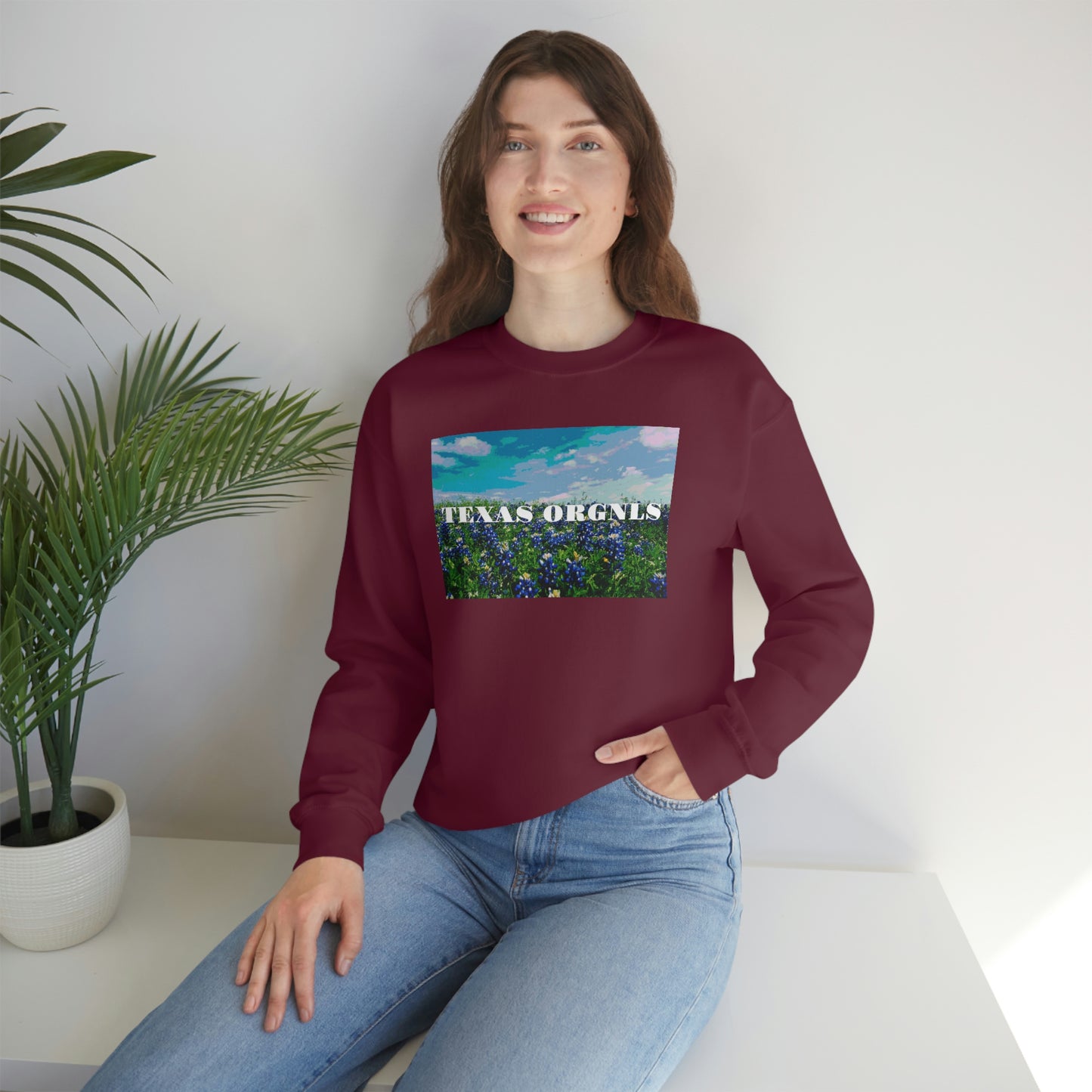 Unisex Texas Orgnls “Cotton Candy Skies” Crewneck Sweatshirt