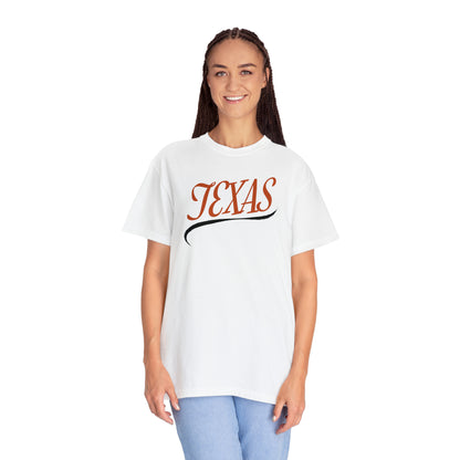 Tx Script Unisex Garment-Dyed Tee