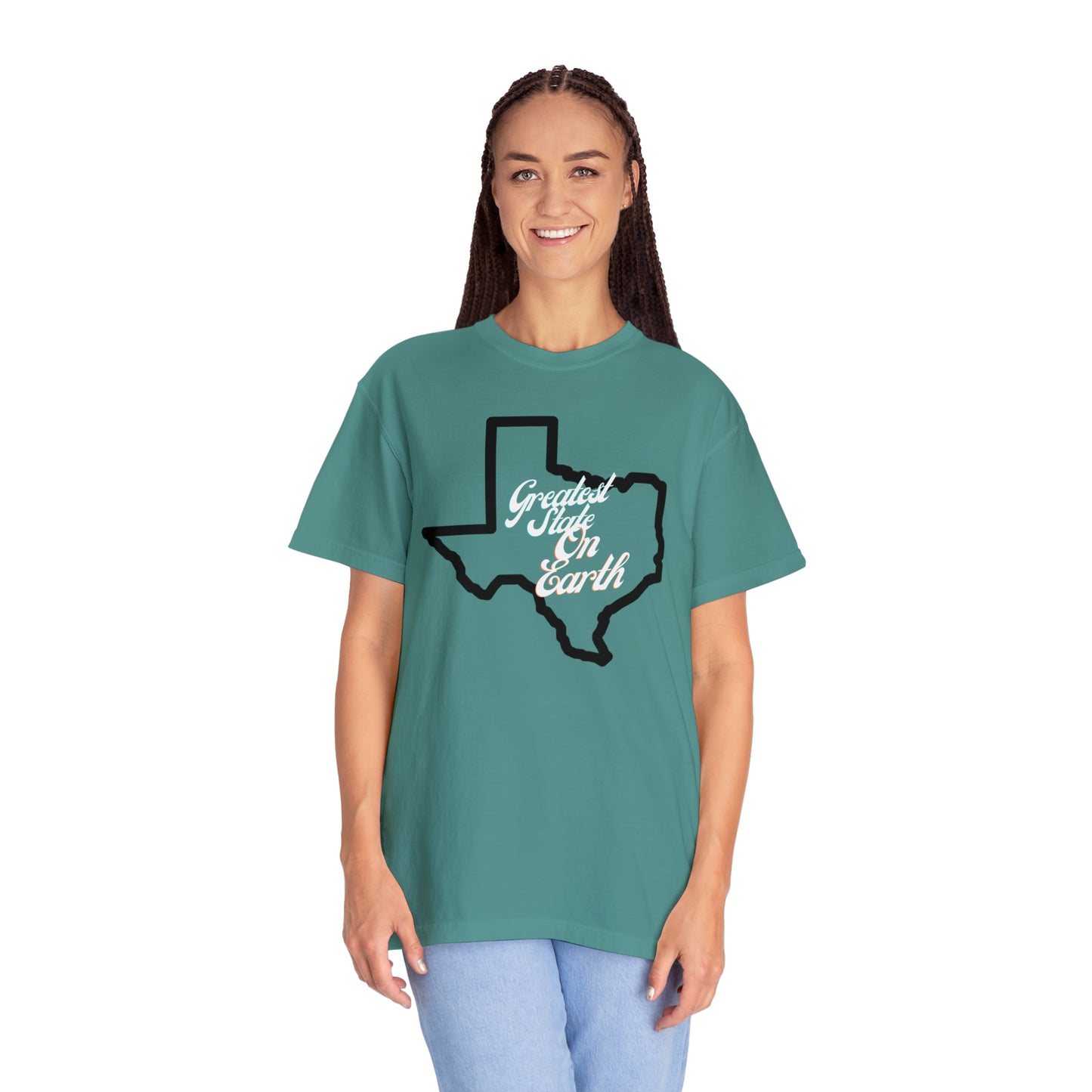 Greatest State On Earth Unisex Garment-Dyed Tee