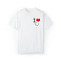 I Heart Tx Unisex Garment-Dyed Tee