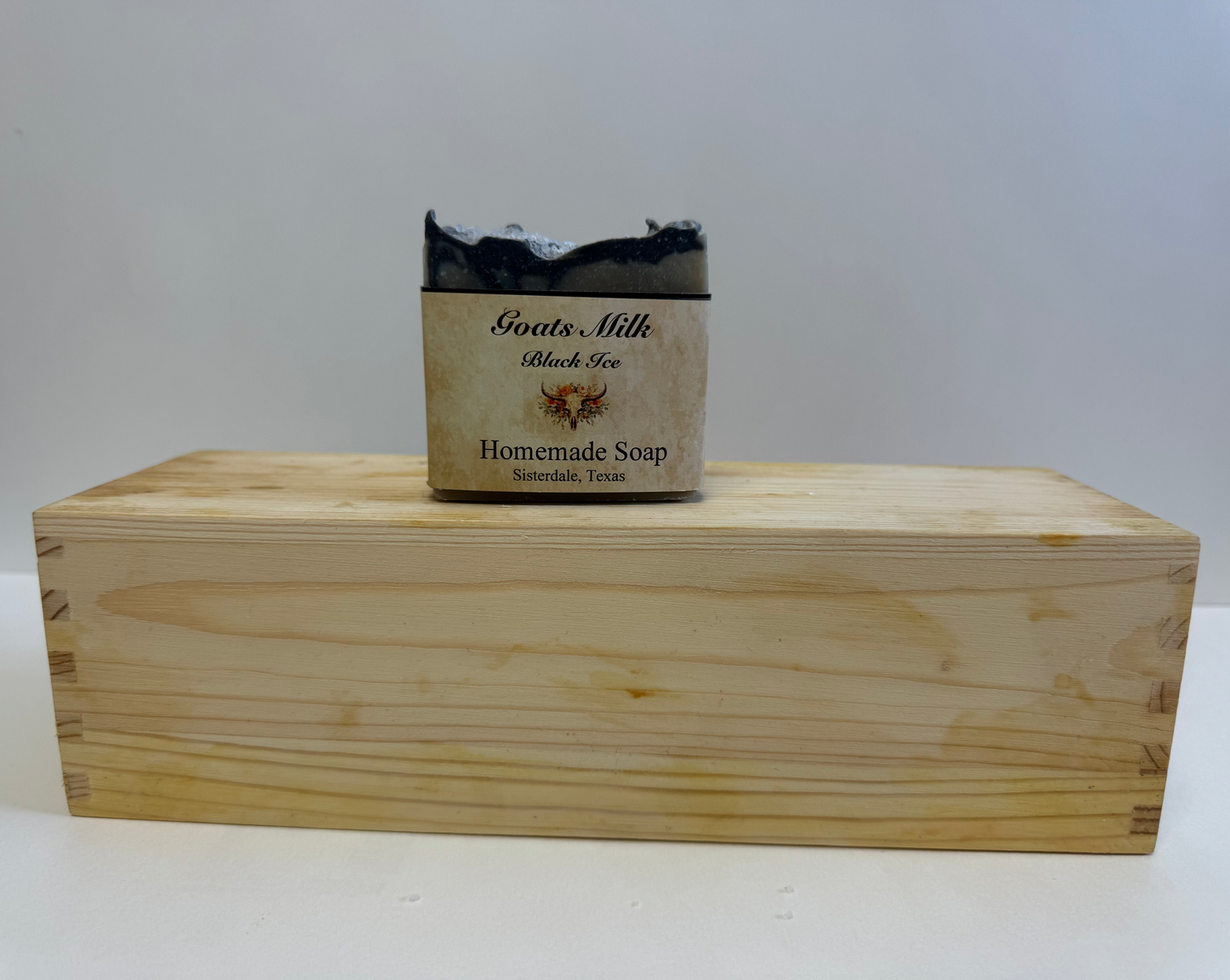 Black Ice Goats Milk Handcrafted Soap