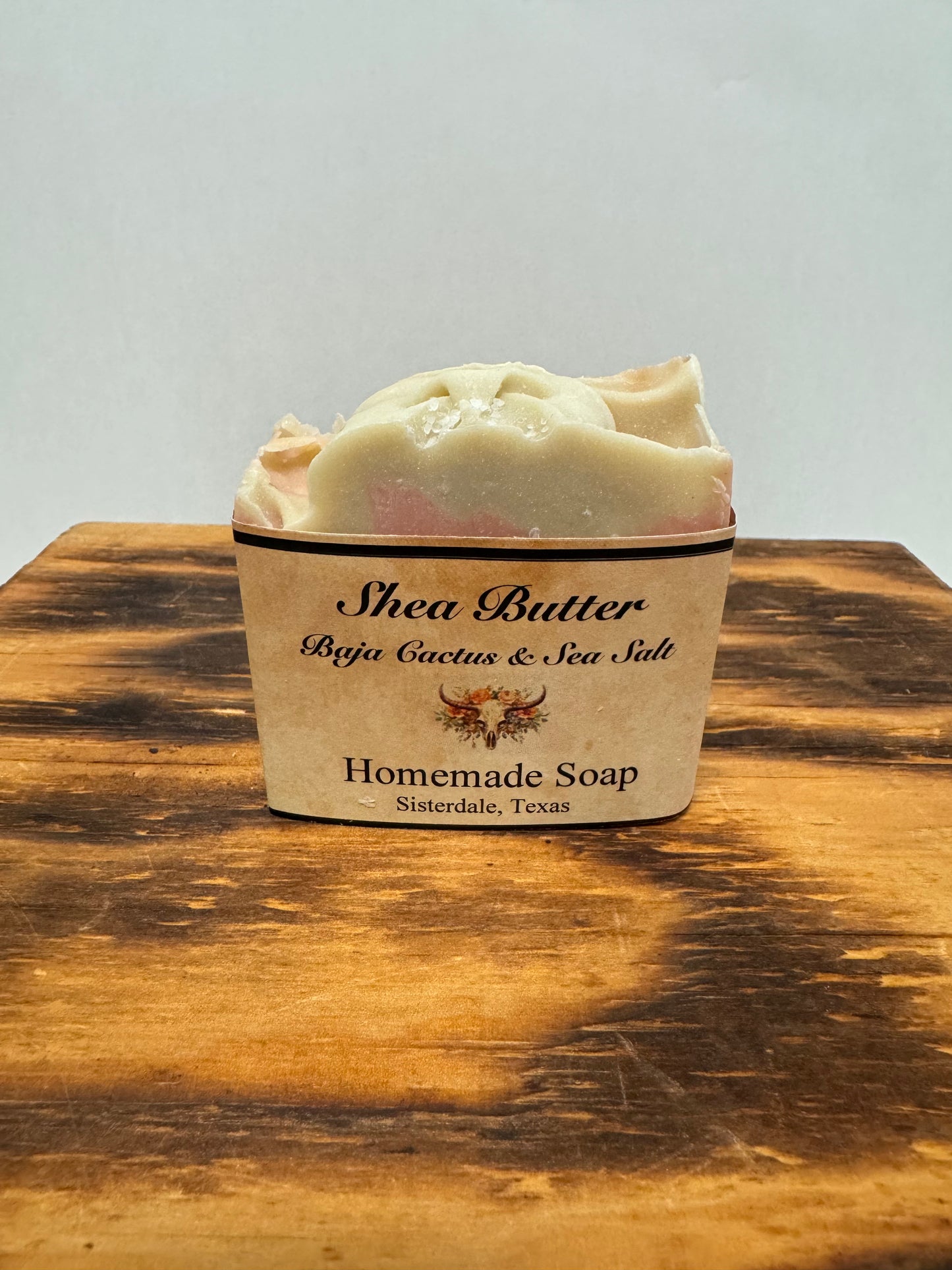 Baja Cactus & Sea Salt Shea Butter Handcrafted Soap