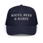 Boots, Beer & Babes Foam trucker hat