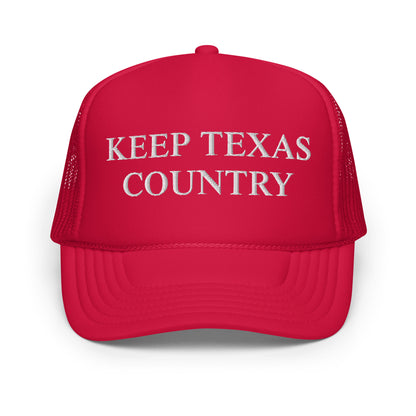 Keep Texas Country Foam Trucker Hat