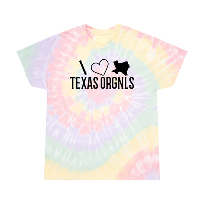Texas Orgnls “I Heart Tx” Tie-Dye Tee, Spiral