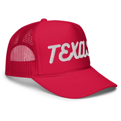 Texas Foam trucker hat